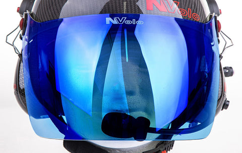 NVolo Full Face Blue or Rainbow Visor