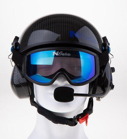 NVolo Blue / Orange / Mirrored Silver Goggle