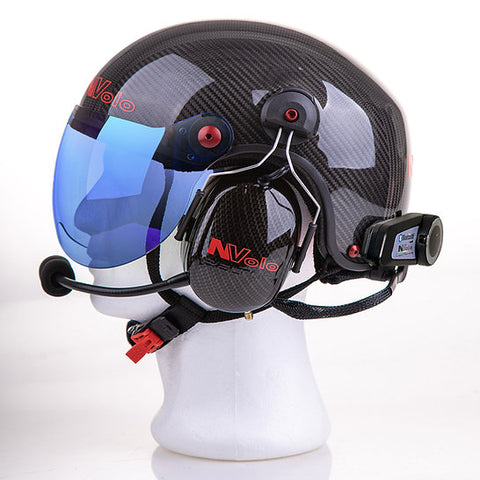 NVolo Short Face Blue or Rainbow Visor