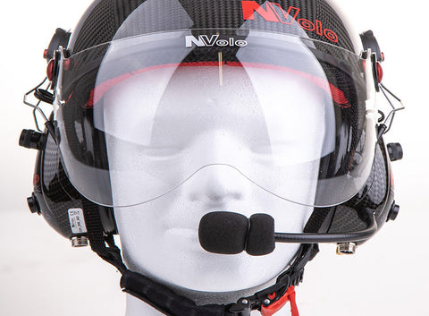 NVolo Short Face Clear Visor