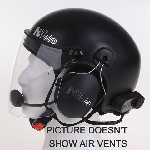 NVolo Carbon Painted Matte Black V2 Helmet