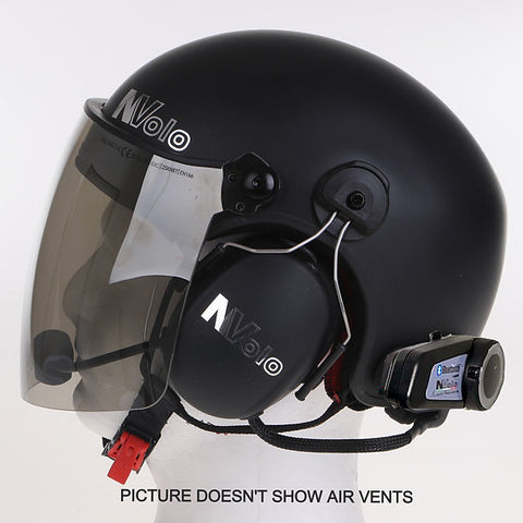 NVolo Carbon Painted Matte Black V2 Helmet