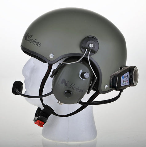 NVolo Carbon Painted Military Green V1 Helmet