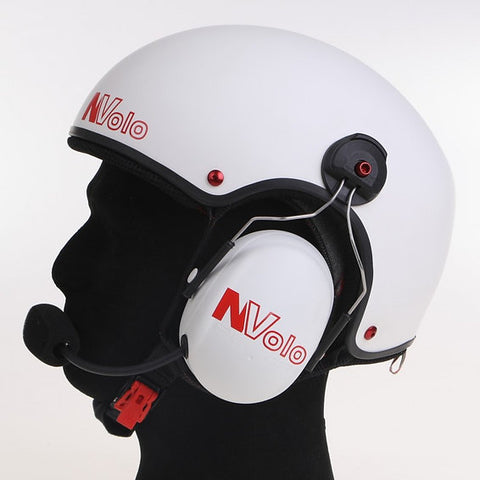 NVolo Carbon Painted Matte White V1 Helmet