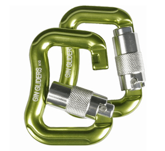 Gin 30mm Carabiner – Pair